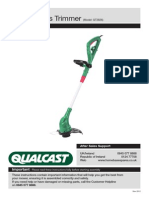Qualcast 430W Grass Trimmer: Instruction Manual