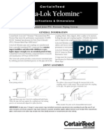 YM Specs and Dimensions L - Certainteed PDF