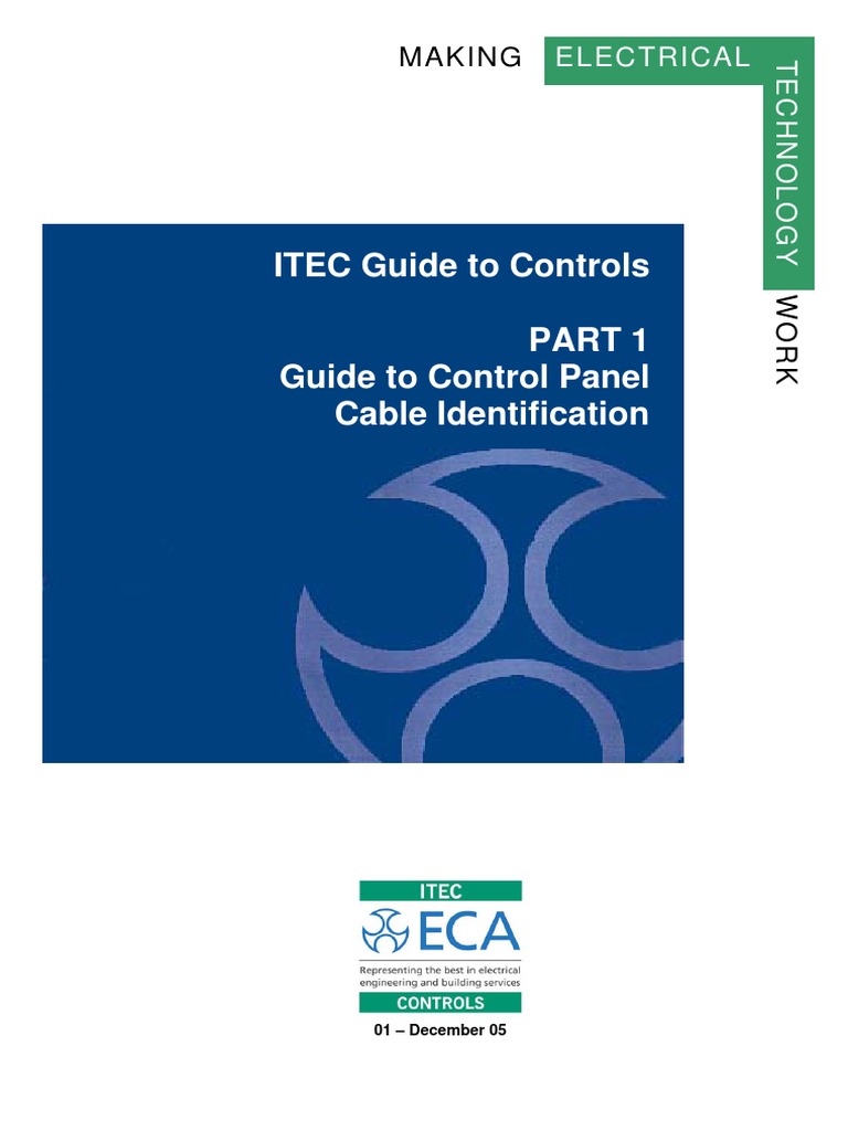 Control Panel Cable Identification Guide | PDF | Electrical Wiring | Cable