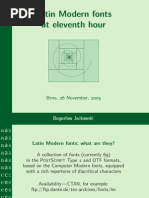 Download Latin Modern fonts at eleventh hour by Jeff Pratt SN2421041 doc pdf