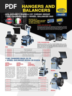 Magneti Marelli Tyre Changer, Wheel Balancer & Wheel Aligment Sets En