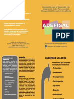 ADEFISAL Folleto Noviembre 2013 PDF