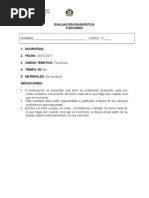 Evaluacion Diagnostica