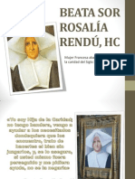 Beata Sor Rosalía Rendú, HC