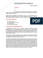 El Pensamiento y Sus Factores PDF