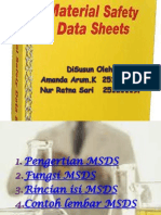 Material Safety Data Sheets