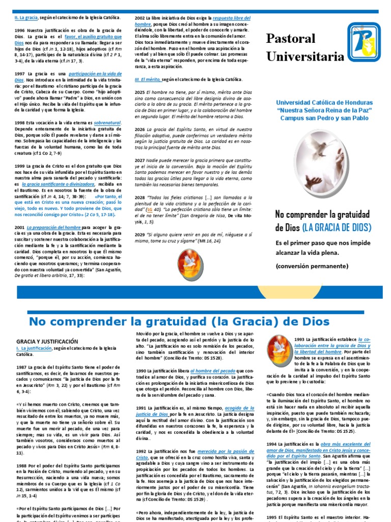 La Gracia de Dios PDF | PDF | Gracia divina | Cristo (título)