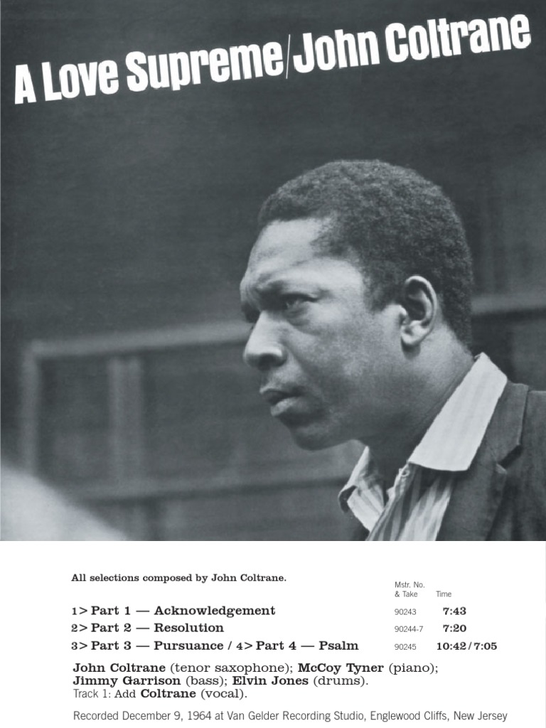 Resolution john coltrane pdf music