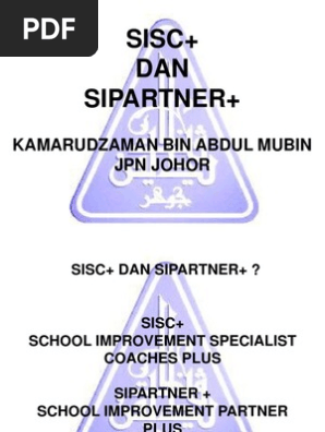 Sop Sisc Dan Sip Johor 2014 Pdf