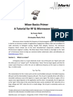 Microwave Mixer Basics Primer Explains Frequency Translation Functionality