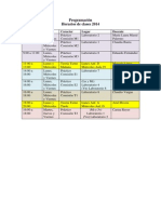 Horarios de Clases 2014 PDF