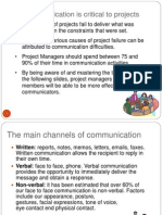 Why Comms Critical to Project Success
