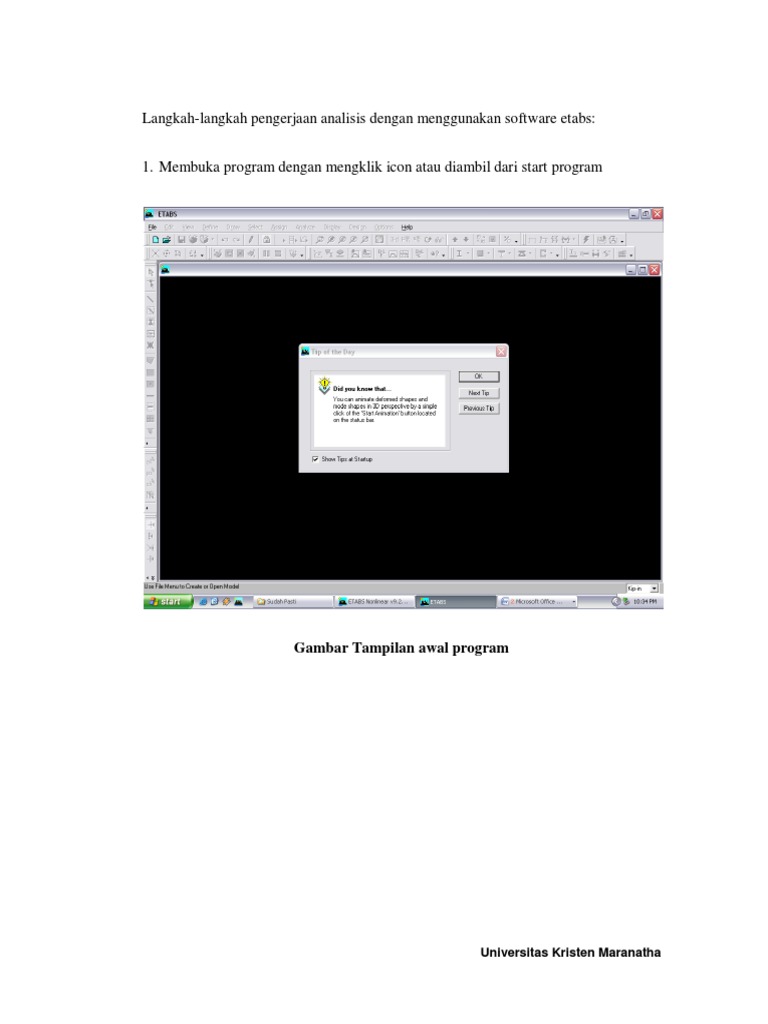 Tutorial Etabs | PDF