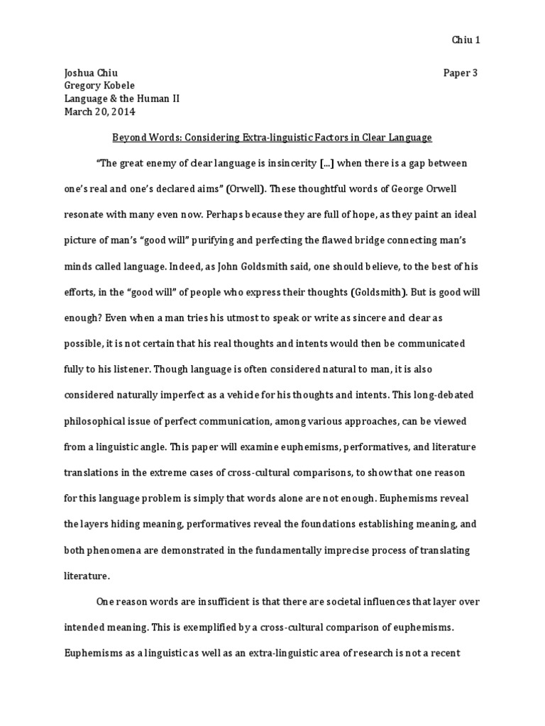 Text linguistics essay picture