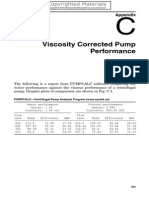 Viscosity Corrected Pump Performance: Appendix