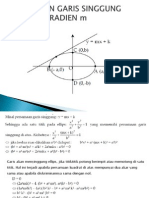 PERSAMAAN GARIS SINGGUNG ELIPS BERGRADIEN M