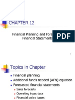 Ch.12 - 13ed Fin Planning & ForecastingMaster