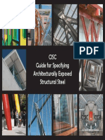 Cisc Guide For Specifying Architecturally Exposed Structural Steel