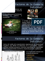 Factores de La Conducta Individual PDF