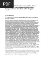 Download Pembentukan ASEAN Intergovernmental on Human Right by Faturokhman Eka Nugraha SN242138658 doc pdf
