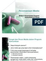 UT #5 Perencanaan Media PDF