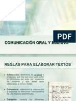 COMUNICACION ORAL Y ESCRITA-TAller analisis.ppt