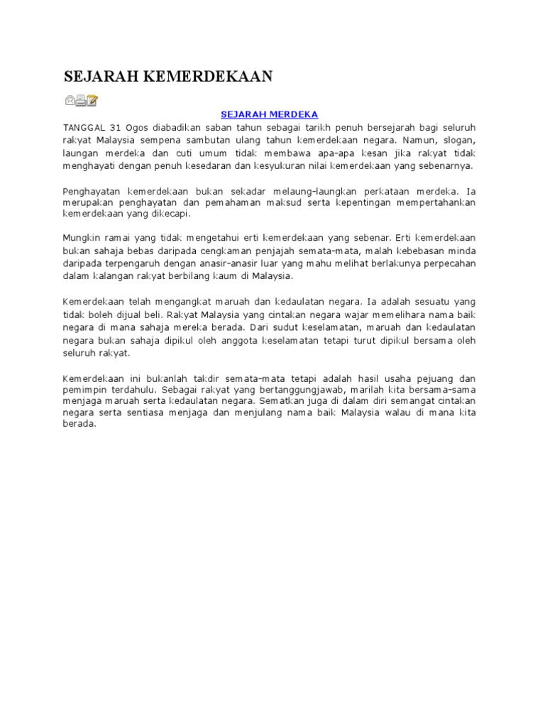 Sejarah Kemerdekaan Pdf
