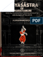 Natya Shastra of Bharatamuni Vol I - K.Krishnamoorthy - Part1 PDF