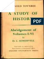 Arnold Toynbee A Study of History Abridgement of Vol. I-VI - D.C. Somervell - Part1 PDF