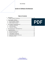 Introduction to Software Architecture