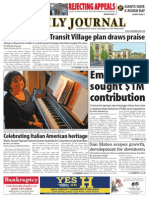 New San Carlos Transit Village Plan Draws Praise: Rreejjeeccttiinngg Aappppeeaallss