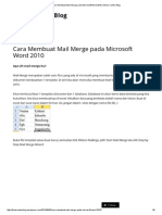 Cara Membuat Mail Merge Pada Microsoft Word 2010 - Binus Center Blog PDF