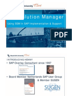 Solution Manager Ppt