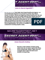 Welcome To Secret Agent007 !
