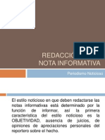 Redacción de La Nota Informativa