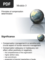 Module-3: Principles of Compensation Determination