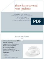 Polyurethane Covered Breast Implants