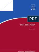 2009 CPS Hate Crime Report