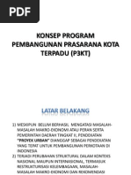 Download KONSEP PROGRAM PEMBANGUNAN PRASARANA KOTA TERPADU P3KT by Yudo Darmanto SN242158283 doc pdf
