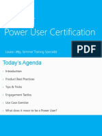 Power User Certification WPC 2014