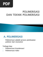 Download Polimerisasi Dan Teknik Polimerisasi Ppt by Setio Dwi Utami SN242162133 doc pdf