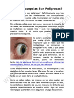 Las Miodesopsias Son Peligrosas: Es Cierto Que Las Miodesopsias Son Peligrosas