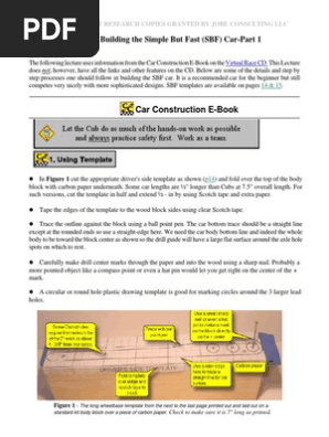 Pinewood Derby Tips