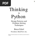 Download Thinking in Python by joel dsouza SN242166487 doc pdf