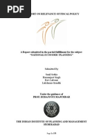 Download RELEVANCE OF INDIAN FISCAL POLICY SINCE INDEPENDENCE by Sunil Sethia SN2421691 doc pdf