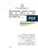 Ação Ordinária Contra Ato administrativo-ANTEICPAÇÃO DE TUTELA-DEFICIENTE FÍSICO-XV23 - Ok