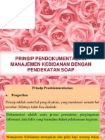 Prinsip Pendokumentasian DG Pendekatan Soap