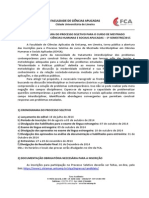 Edital Processo Seletivo ICHSA 2015 PDF