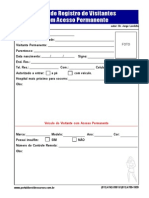 Livro de Registro de Visitantes PDF