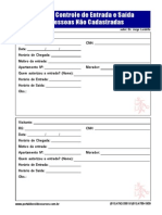 Livro de Controle de Entrada e Saída PDF